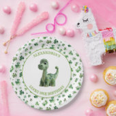 St Patricks Lucky One Dinosaurus Papier Bord (Feest)