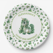 St Patricks Lucky One Eenhoorn Papier Bord (Voorkant)