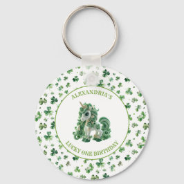 St Patricks Lucky One Eenhoorn Sleutelhanger