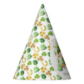 St. Patrick's Lucky One eerste verjaardag Feesthoedjes (Links)