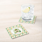 St. Patrick's Lucky One eerste verjaardag Kartonnen Onderzetters (Insitu)