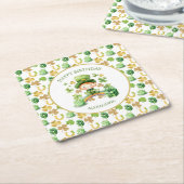 St. Patrick's Lucky One eerste verjaardag Kartonnen Onderzetters (Schuin)