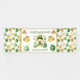 St. Patrick's Lucky One eerste verjaardag Spandoek