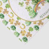 St. Patrick's Lucky One eerste verjaardag Tissuepapier (Detail)