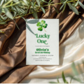 St. Patrick's Lucky One verjaardagsuitnodiging Kaart
