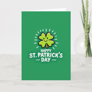 St. Patrick's Lucky Shamrock Kaart