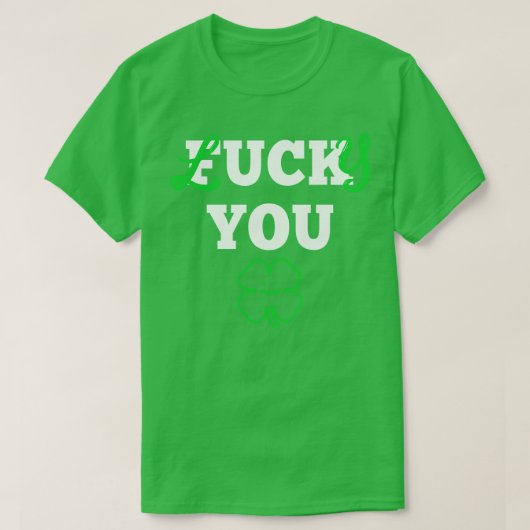 St Patricks Lucky T-shirt (Design voorkant)