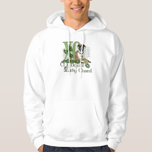 St Patricks - Me Lucky Charm - Boxer - Vindy Hoodie (Voorkant)