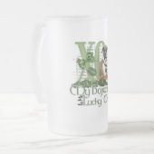 St Patricks - Me Lucky Charm - Boxer - Vindy Matglas Bierpul (Voorkant links)