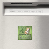 St Patricks - Me Lucky Charm - Corgi - Owen Magneet (Insitu (Vaatwasser))
