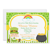 St Patricks Meisje Baby shower Party