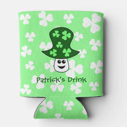 St. Patrick's Mushroom Koelbox Blikjeskoeler (Achterkant)