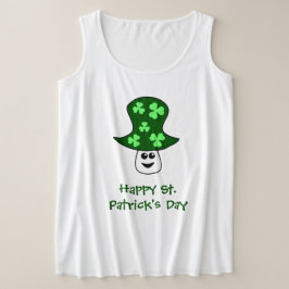 St. Patrick's Mushroom Plus Size T-shirt