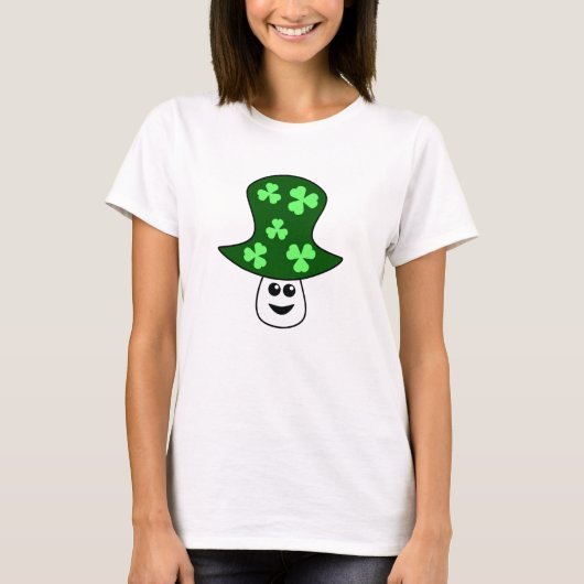 St. Patrick's Mushroom T-Shirt (Voorkant)