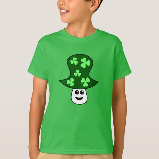 St. Patrick's Mushroom T-shirt (kind) (Voorkant)