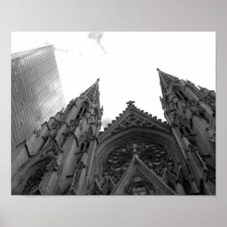 St. Patrick's NYC Poster