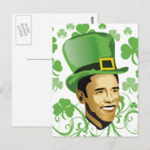 St Patrick's O'Bama 2009 Briefkaart (Voorkant / Achterkant)