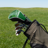 St Patricks Onderwijs Lucky Charm Clover Iers  Golfheadcover (Insitu)