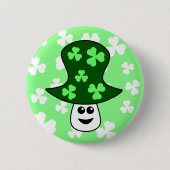 St. Patrick's paddenstoel Button (Voorkant)