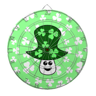St. Patrick's paddenstoel dartboard Dartbord