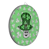 St. Patrick's paddenstoel dartboard Dartbord (Voorkant Links)
