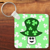 St. Patrick's paddenstoel Sleutelhanger (Voorkant)