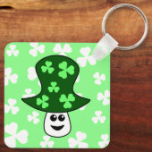St. Patrick's paddenstoel Sleutelhanger (Achterkant)