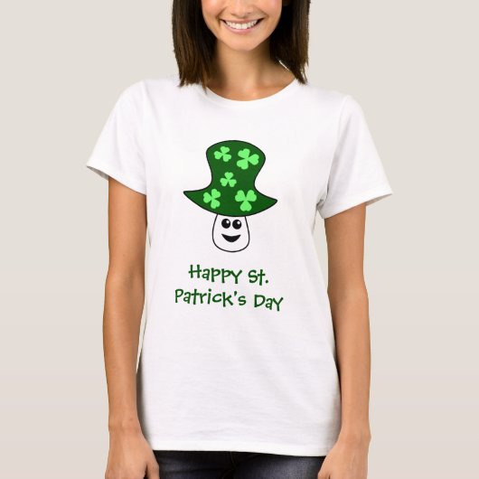 St. Patrick's Paddenstoel T-Shirt (Voorkant)