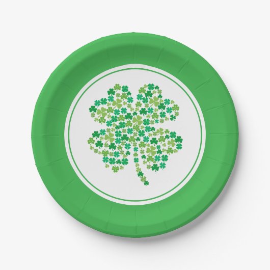 St. Patrick's Papieren Borden Bordje (Voorkant)