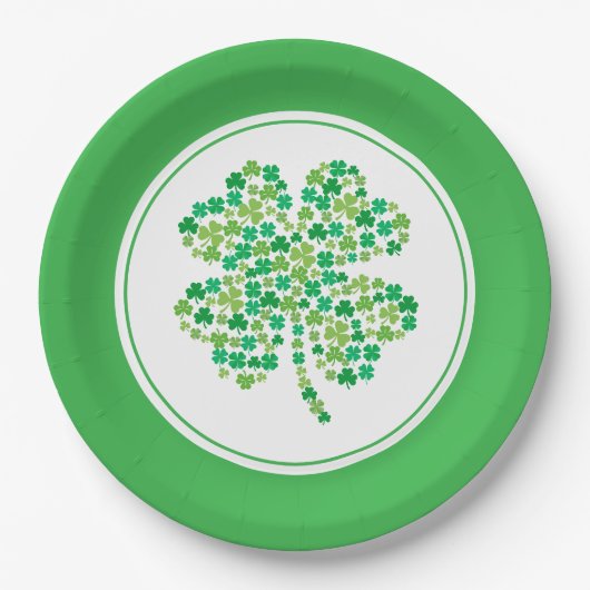 St. Patrick's Papieren Borden Bordje (Voorkant)