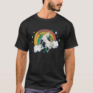 St.Patrick'S Patricks Day Irish Unicorn Lucky Rain T-shirt