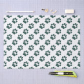St. Patrick's Paw Print Tissuepapier (Craft)