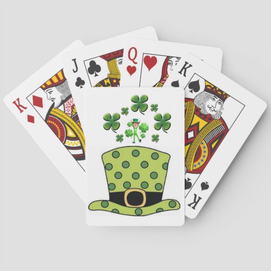 St. Patrick's Plays Card Deck Pokerkaarten (Achterkant)