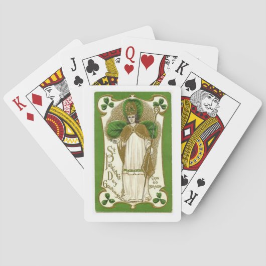 St. Patrick's Plays Card Deck Pokerkaarten (Achterkant)