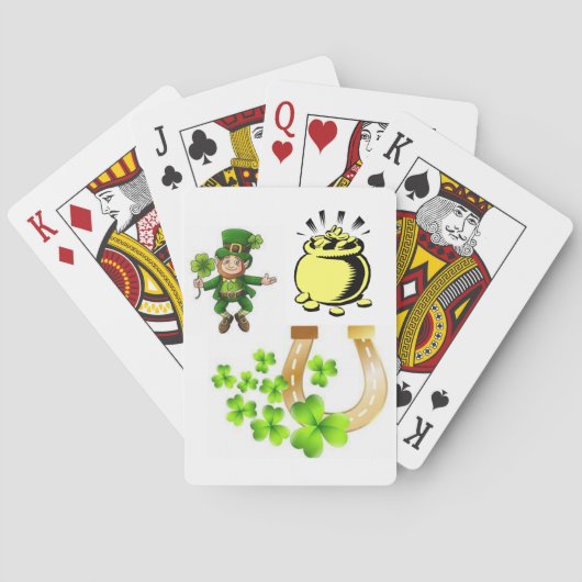 St. Patrick's Plays Card Deck Pokerkaarten (Achterkant)