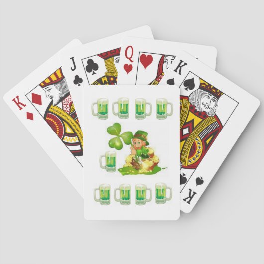 St. Patrick's Plays Card Deck Pokerkaarten (Achterkant)