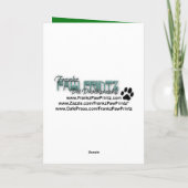 St Patricks - Pot van Goud - Basenji Kaart (Achterkant)