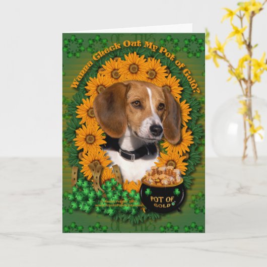 St Patricks - Pot van Goud - Brak Kaart (Gele Bloem)
