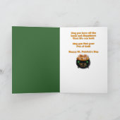 St Patricks - Pot van Goud - Pug - Ruffy Kaart (Binnen)