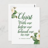 St. Patrick's Prayer Briefkaart (Voorkant / Achterkant)