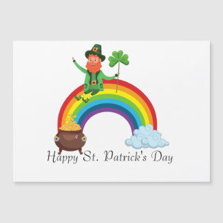 St. Patrick's Rainbow |Happy Whimsical Shamrock