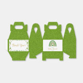 St. Patrick's Rainbow Irish Baby shower Bedankdoosjes (Uitgevouwen)