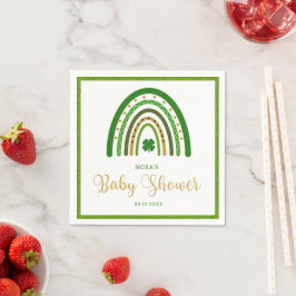 St. Patrick's Rainbow Irish Baby shower Servet