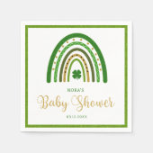 St. Patrick's Rainbow Irish Baby shower Servet (Voorkant)