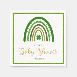 St. Patrick's Rainbow Irish Baby shower Servet