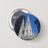 st patricks ronde button 5,7 cm (Voorkant /achterkant)