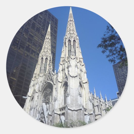st patricks ronde sticker (Voorkant)