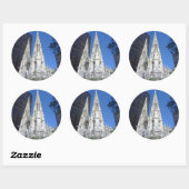 st patricks ronde sticker (Vel)