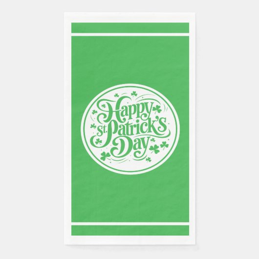 St. Patrick's  Servet (Voorkant)