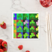 St. Patricks servetten met klavertjes 2 (Insitu)